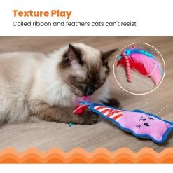 Catstages Kitt'n Candy Kicker Pink Interactive Catnip Cat Toy, Pink -Pet Cat Supplies Store 976198 PT3. AC SS1800 V1696615690