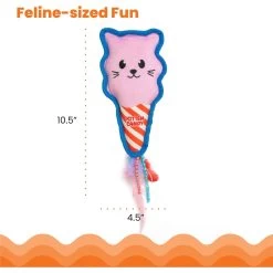 Catstages Kitt'n Candy Kicker Pink Interactive Catnip Cat Toy, Pink -Pet Cat Supplies Store 976198 PT4. AC SS1800 V1696615522